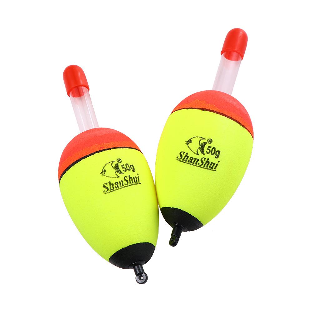 Rock Fishing 5/8/10/15/20/30/40/50/60g Sea Fishing Float Fish Bait Float Light Stick Fishing Bobber Foam Float Fishing Float