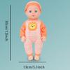 30cm Soft Vinyls Reborns Figurine Toy For Preschool with Life Like Design Imaginative Play Companion Doll for Toddler