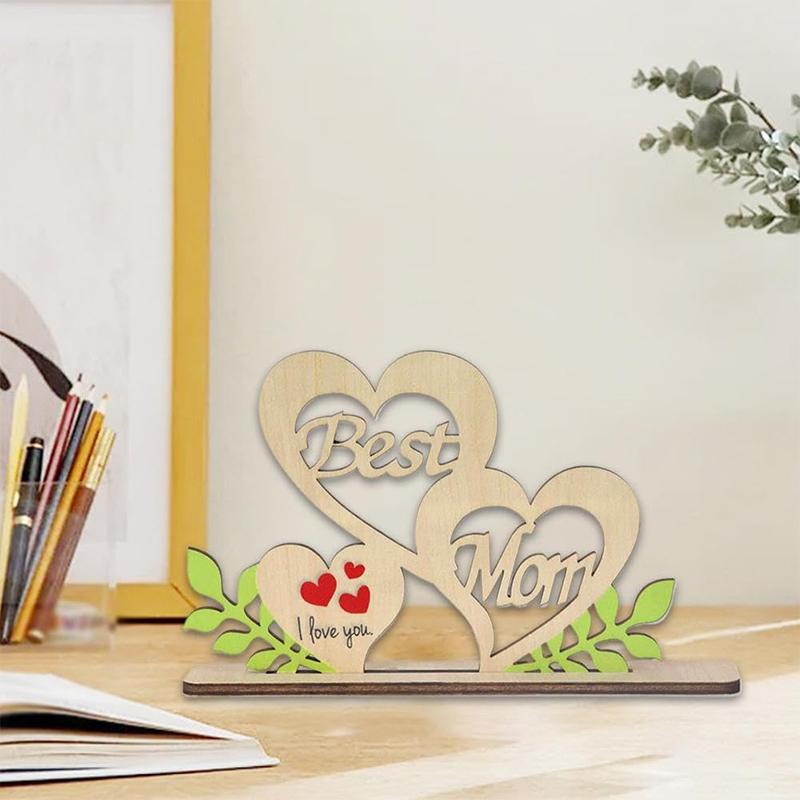 Mother'S Day Wooden Centerpieces,Mother'S Day Wooden Table Signs Mom Centerpiece Table Decorations,Rustic Wood Mom Signs