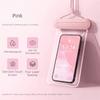 Touch Screen Waterproof Mobile Phone Bag Solid Color Transparent Floating Phone Dry Cover PVC Underwater Dry