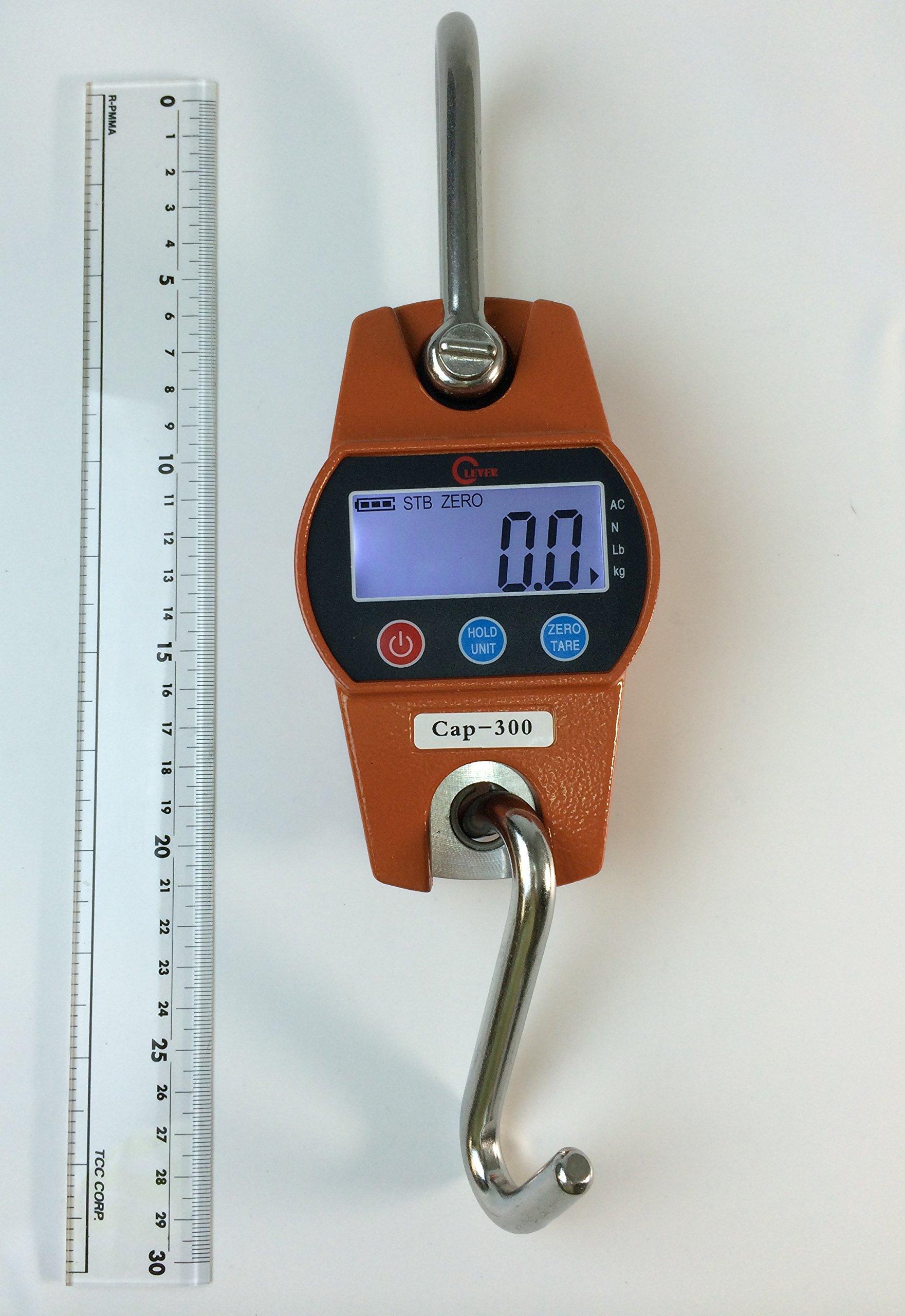 

WCP Crane Scale 300kg digital hanging scale Ultra-compact Battery-powered