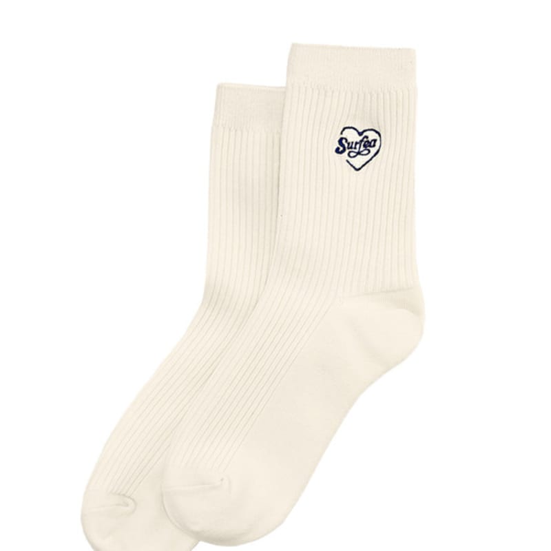SURFEA ALL-DAY DAILY SOCKS_IVORY