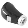 Universal Car Gear Shift Knob Stick Head Shifter Lever Handball Leather Universal for CarBlack