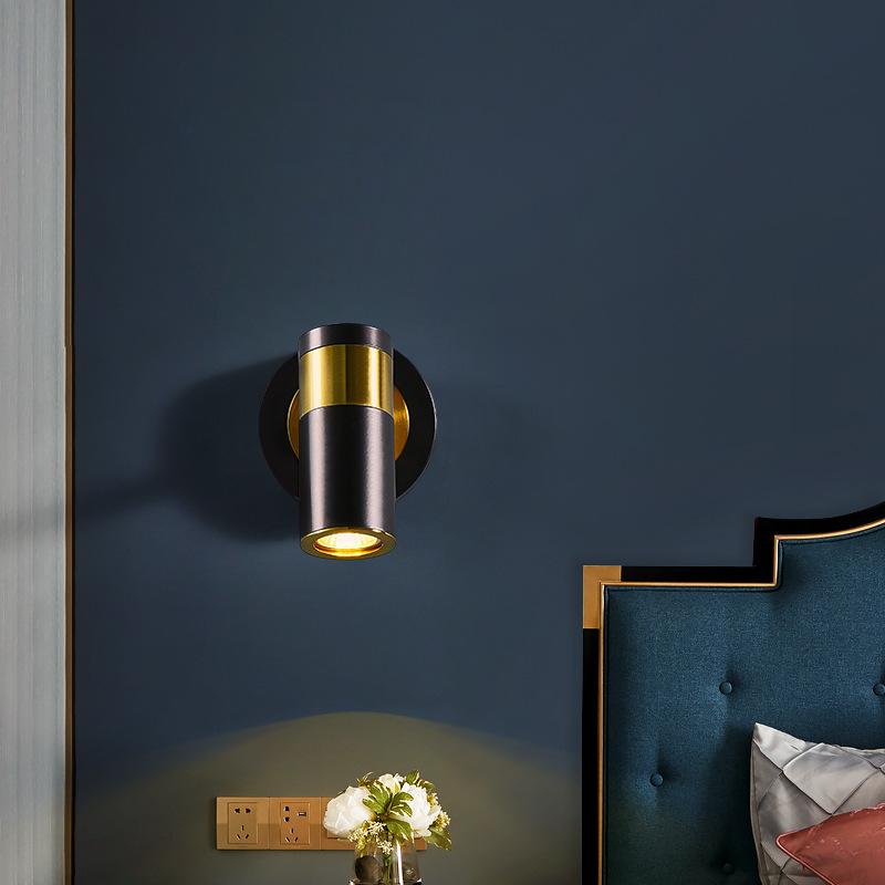 Modern Indoor LED Wall Lamp For Bedroon Bedside Rotate Wall Light Living Room Home Decor Fixtures Bathroom Mirror Light Lighting