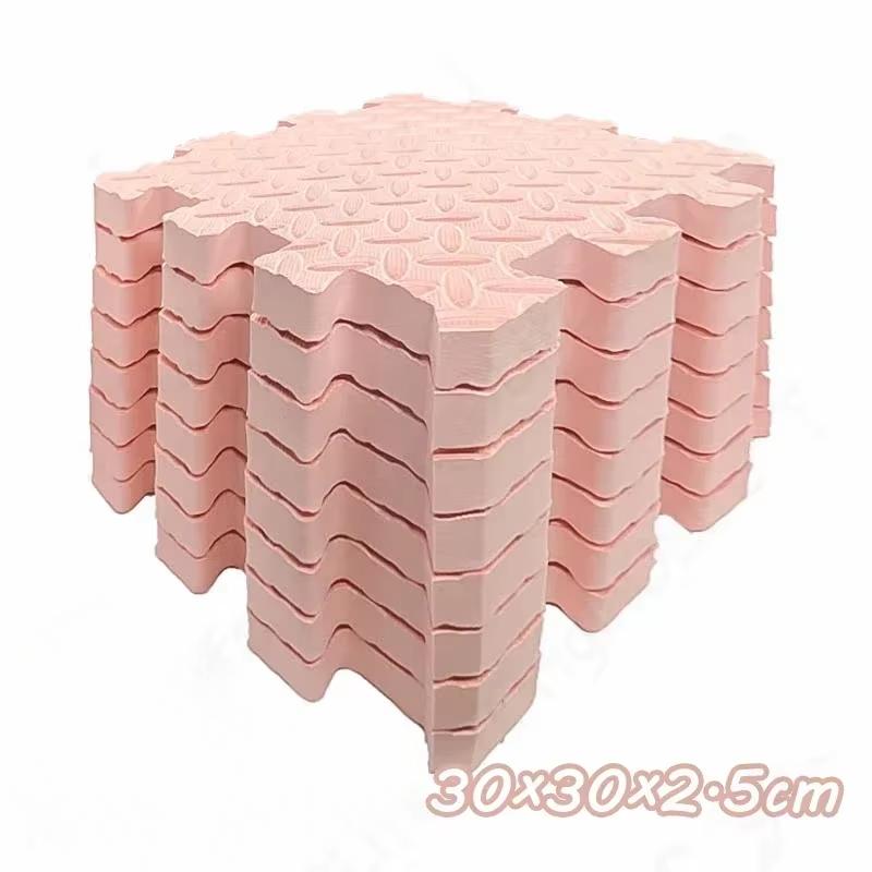 4/8-Piece Pack 2.5cm Thick Baby Play Mat BPA-free Non-slip Baby Crawling Puzzle Mat Children's Activity Mat Suitable for Nursery