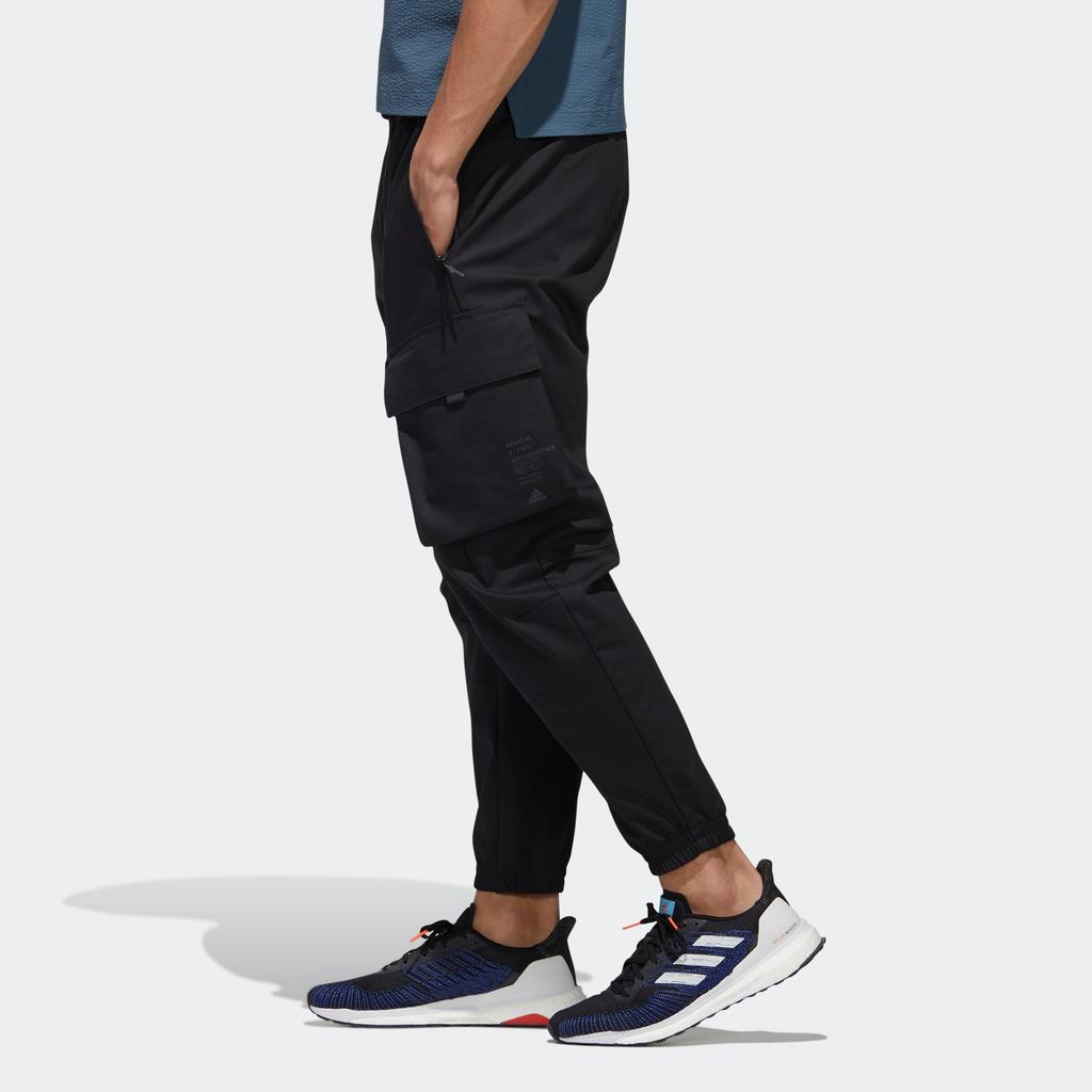 New Adidas Cargo Pants Men Black GM4418