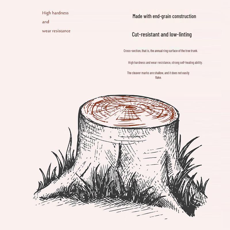 LC LIVING Thai Acacia Wood Cutting Board