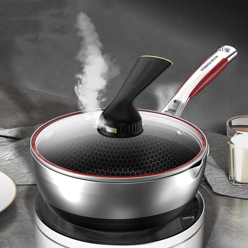 Kambach 5th Gen 316L Stainless Steel Honeycomb Wok, 28cm