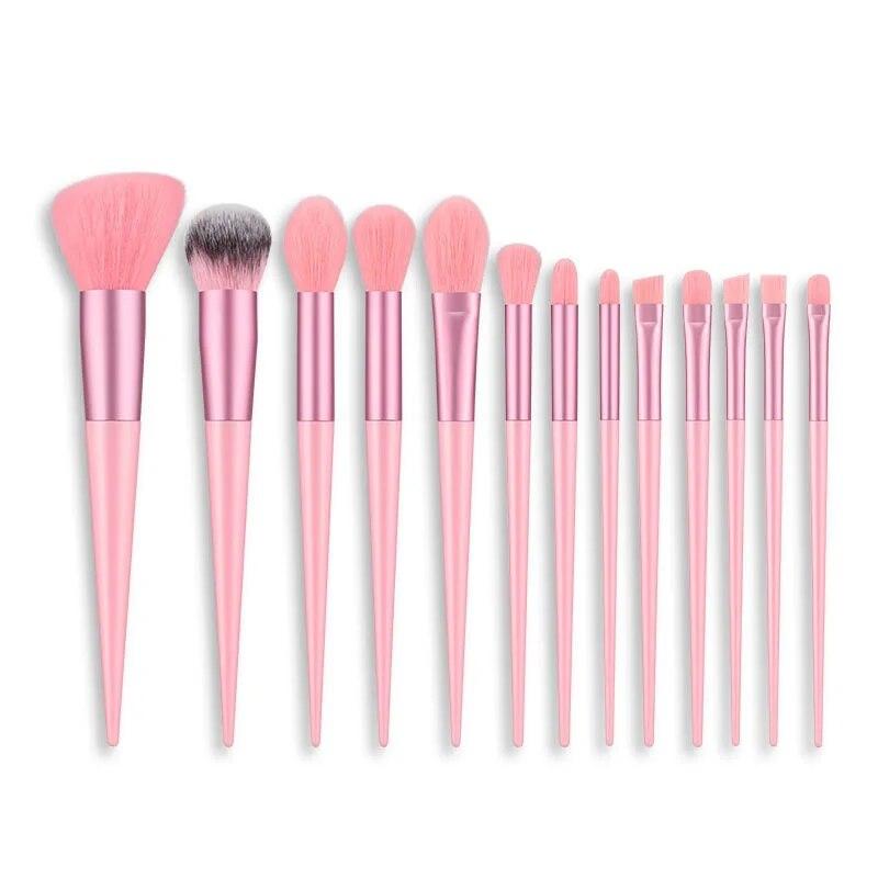 Mixing Makeup Brush Beauty Tools 13 Piece Soft Fluffy Makeup Brush Set for Cosmetics Foundation Blush Powder Eyeshadow Kabuki