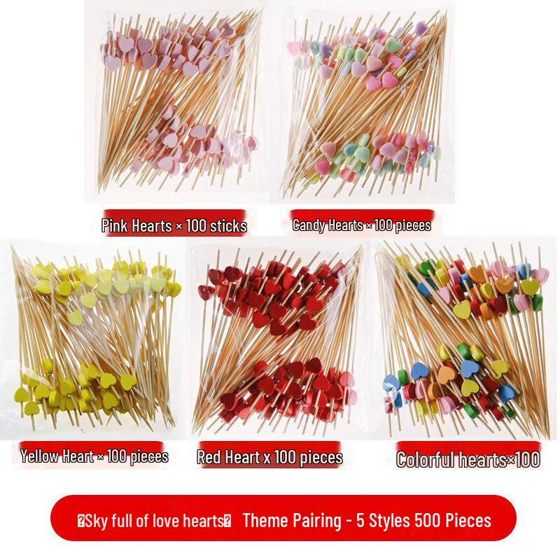 Disposable Bamboo Fruit Skewers