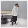 Jungen Kapuzenjacke mit halbem Reißverschluss - 2023 Frühlings-/Herbststil für Kinder