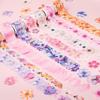 Cherry Blossom Blooming Washi Tape - Japanese Style Floral Stickers for Journals