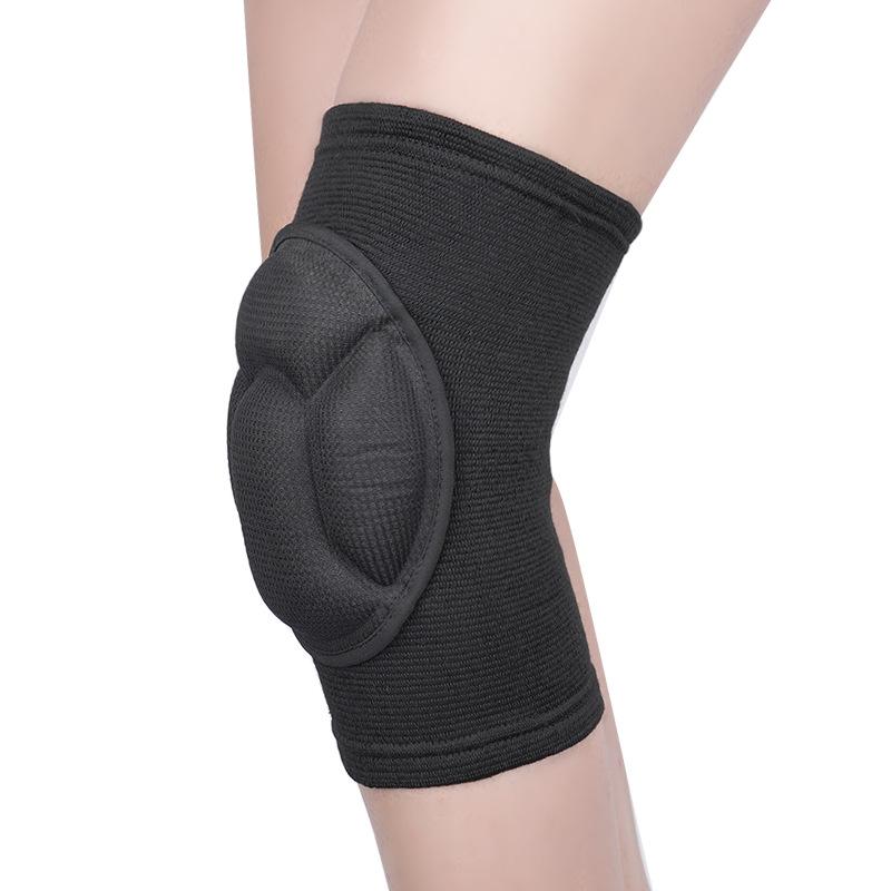 Summer Sports Knee Sleeves: Four-Way Stretch, Thickened Sponge, Lightweight for Men