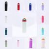 Steel Stainless Owala Water Bottle Straw 710ml Push Lid Keeps Sports Drinks
