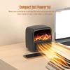 Electric Heater Fan with Handle Desktop Winter Warmer for Household Office Overheating Protection