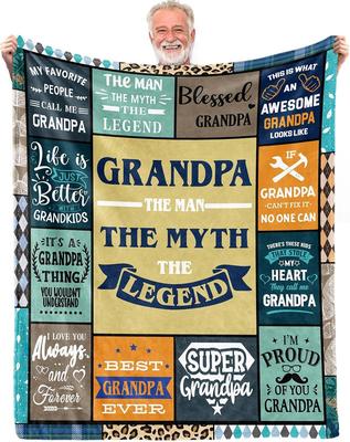 Gifts for Dad Blanket Birthday Gifts for Dad Dad Gifts from Daughter Gifts for Dad Who Wants Nothing Throw Blankets 60"x50"