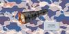 Vortex TK105R Rechargeable RGB LED LED Dual Switch Level Indicator 1200 Lumens Strobe Level Momentary Switch Tactical Hunting Survey Flashlight