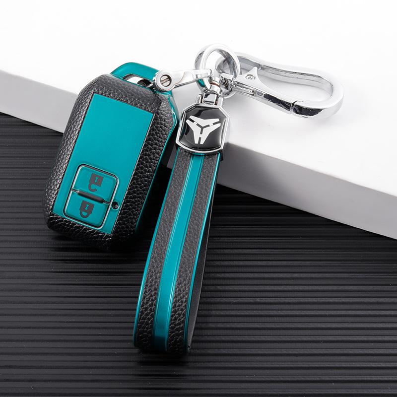 Suzuki Jimny Mazda Leather Key Case: Protective Cover for Car Keys