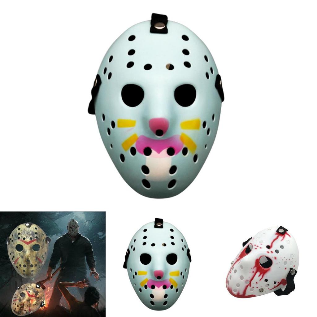 Pohodlná maska Jasona Vs Freddyho Perfektní pro karnevalové hraní rolí a cosplay