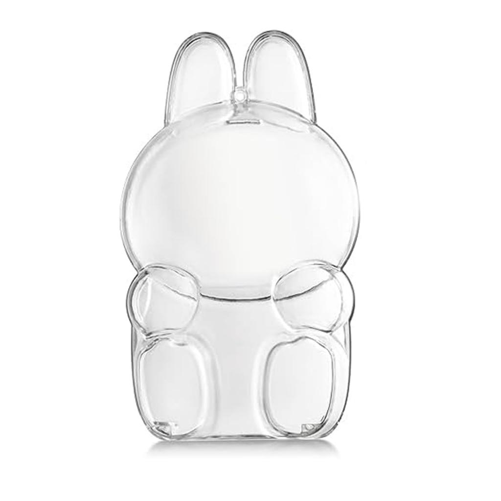 LABUBU Case, Clear Cover, Fits Standing and Sitting Positions, Convenient Storage and Protection, Thin and Lightweight Acrylic Display Case, Prevents