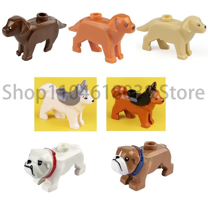 City Animal Zoo Farm MOC Building Block Pig Chicken Sheep Crocodiles Panda Dolphin Elephant Gorilla Fruit Eagle Bricks Toys A31