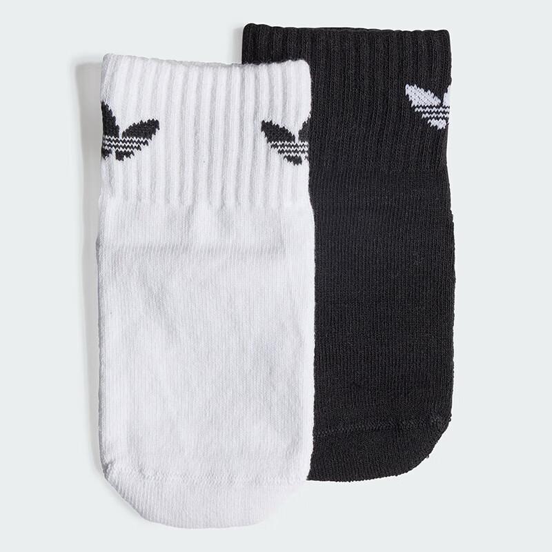 Adidas Kids  Trefoil Ankle Socks (2-Pack) XL