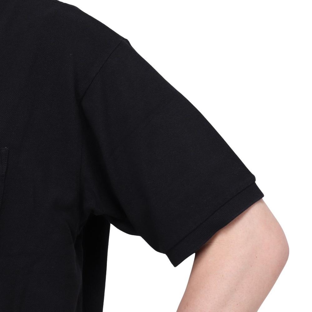 Polo Ralph Lauren Einfarbiges Design mit Tasche Kurzarm Poloshirt Herren Oberteile Schwarz MNPOKNI1N822399-001