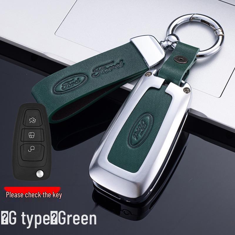 Ford Kuga 13-19 & Focus 17/18 Model Car Key Cover - 12 Metal Pack