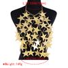 Exaggerated Star Sequins Splicing Chest Ornaments Sexy Creative Street Shot Hollow Chain Neck Body Chain