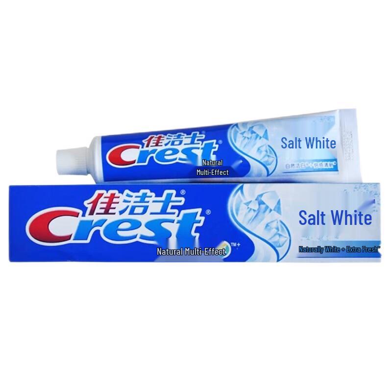 Crest Salt White Cool Mint Fluoride Toothpaste