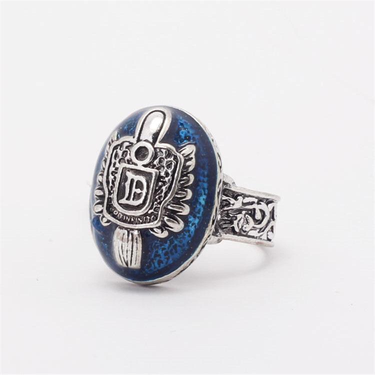 Elena's Vampire Diaries Antique Silver Anti-Sunlight Ring
