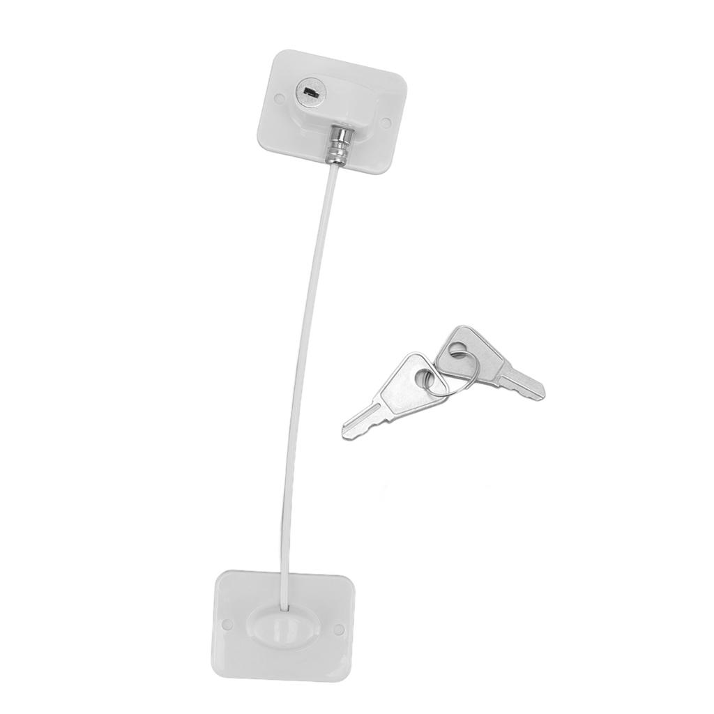Cable Restrictor Lock Key Unlocking Window Lock Cable Restrictor Child Safety Lock for
