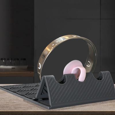 Cookware Silicone Drying Mat Dish Draining Mat
