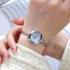 Niche Exquisite And Small Creative Metal Woven Rope Bracelet Watch Niche High-End Swan Quartz Watch