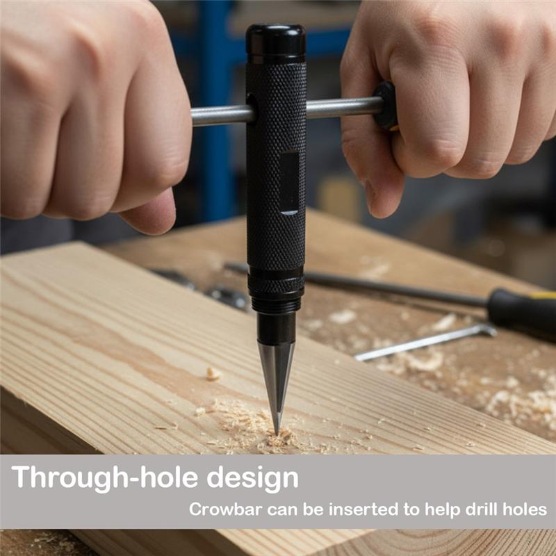 A95I-Manual Hole Punch 0-14Mm Manual Model Reamer DIY Handmade Hole Opener,Expand Hole Tool