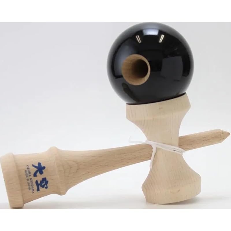 Yamagata Koubou Competition Kendama "Ozora" (Japan Kendama Association certified) Solid Color: Black