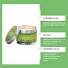 Citronella Candle for Outdoor Patio - Scented Candle for Candlelight Dinner and