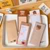 50 Sheets Cute Bear Memo Book Tearable Information Notes Student Portable Notebook Student Stationery Supplies