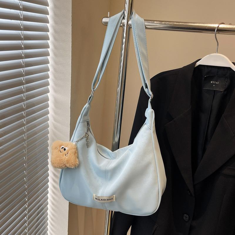 Large-capacity Fashionable and Textured Shoulder Bag Women's 2025 Spring New Niche Simple Ins Messenger Bag Tote Bag