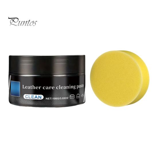 

Чистящая паста для ухода за искусственной кожей, водонепроницаемая защита салона автомобиля, восстановление, глубокая очистка искусственной кожи A