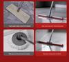 Retractable Bathroom Floor Squeegee & Glass Wiper Magic Broom
