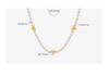 Korean Sweet Peach Heart & Pearl Titanium Necklace