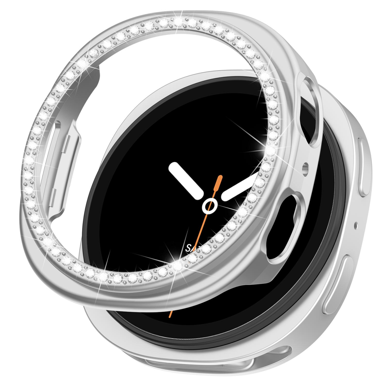 

PC Cover For Samsung Galaxy watch 8 Case 40mm 44mm Accessories Diamond Hollow Hard Bumper shell Galaxy watch8 Protective Cases Galaxy watch 8 44mm