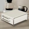 Coffee Pod Storage Drawer Desktop Countertop Capsule Dispenser White