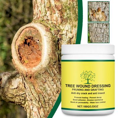 100g Tree Wound Dressing Cutting Paste Grafting Wax Plant Filling Agent for Winter Protection Maintenance Wood Fruit Outdoor