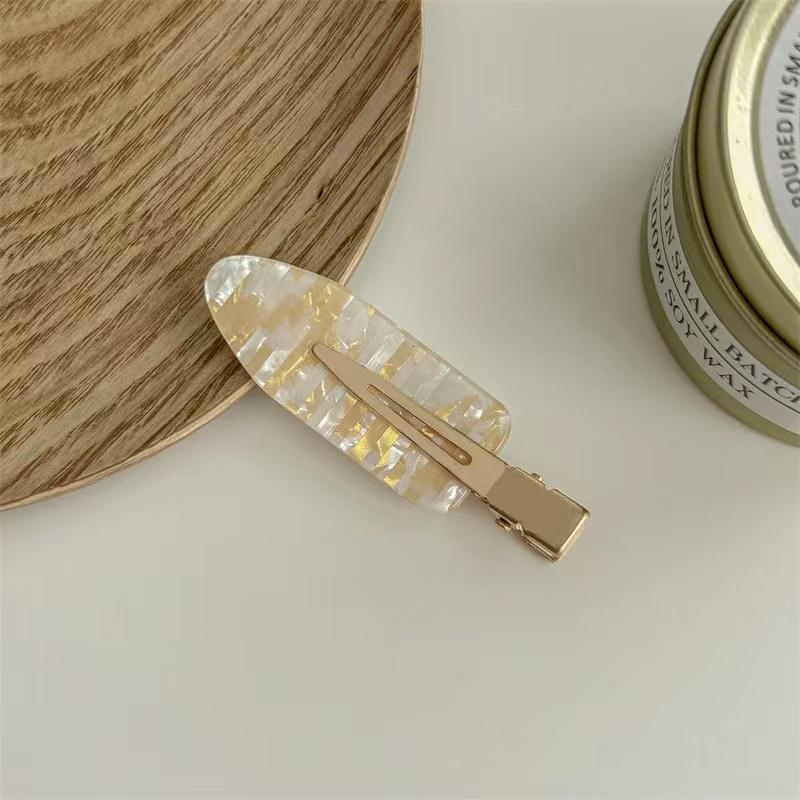 

Acetate Hairpin Men s And Women s Makeup Bangs Broken Hair Clip French Style Hair Clamp Fashion Hair Accessories