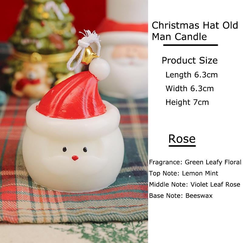 

Рождественский Аромат для Комнаты Милый Зеленый Лиственный Цветочный Аромат Украшение для Вечеринки Дед Мороз Рождественская Атмосфера 6x6x7см