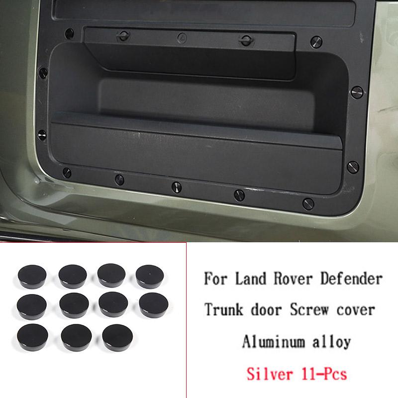 

For Land Rover Defender 110 130 2020-2024 Aluminum Alloy Car Door Screws Protection Decorative Covers Trims Car Accessories