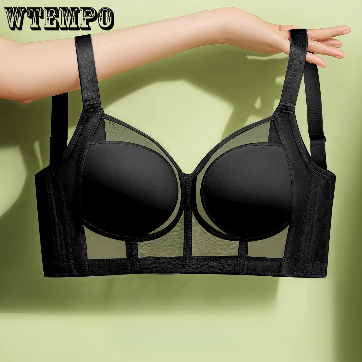 

Underwear Women s Ultra-thin Breathable Seamless Bra Gathering and Adjusting Type Anti Sagging Bra Plus Size Bra 42/95D бежевий