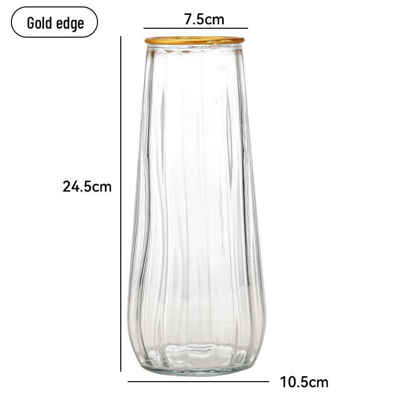 Li Lang Light Luxury Transparent Flower Vase